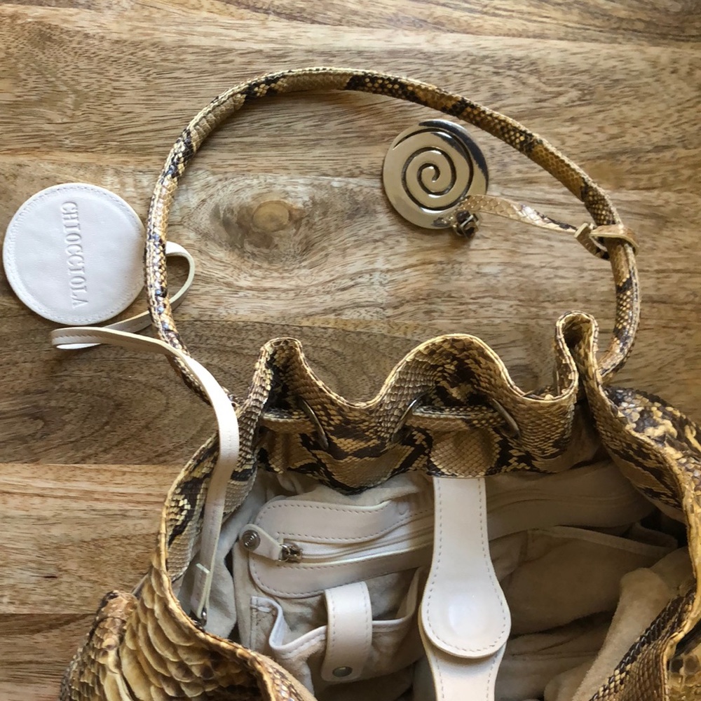 Chiocciola python bag - Picture 4 of 9